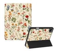 Xkladz Funda para iPad Pro de 11 Pulgadas de 4ª generación 2022 / 3ª generación 2021 / 2ª generación 2020 con Soporte para lápices, Funda Triple con Parte Trasera de TPU, Apagado y Encendido