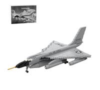 XKlemBauklode MOC WW2 - Juego de bloques de construcción de aviones militares a escala 1/72 de la Segunda Guerra Mundial, juego de bloques de construcción estratégicos con calcomanías, MOC-176453 (580