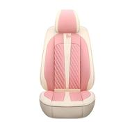 XKOEHXJ para Mazda 3 BK 6 GG Cx5 Cx3 Cx7 Gj Cx30 2 MX-5 Cx9 para Demio 323 Accesorios Universales Cuero Asientos Coche Fundas Protectoras Asientos Coche(1Pcs-Pink)