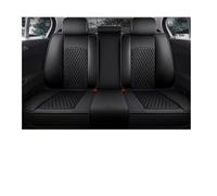XKOEHXJ para Mazda 3 BK 6 GG Cx5 Cx3 Cx7 Gj Cx30 2 MX-5 Cx9 para Demio 323 Accesorios Universales Cuero Asientos Coche Fundas Protectoras Asientos Coche(Rear Seats-Black)