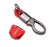 XKPPCSCPZ Moto Llaveros Accesorios Universales para Motocic para C650sport C650 Sport Universal Todo El Año CNC Key Cover Case Shell Protección Decoración Accesorios De La Motocicleta(1 Set Red (A))