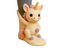 XKrmp 3D Knit Animal Socks for Women - Fuzzy Handmade Animal Hugging Socks with Double Layer Cotton, Warm & Cozy (B)