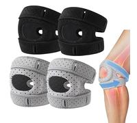 XKrmp Adjustable Knee Brace, Tendon Support Sleeve Braces, Patellar Pad Realign Knee Joint While You Move, for Meniscus, Arthritis, Orthopedic Sports Use (MIX#3,M/S)