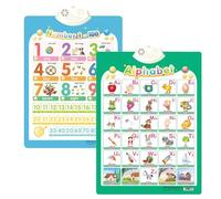 XKrmp Alphabet Poster for Kids with Sound & Learning Modes, Electronic Wall Chart to Learn Arabic Letters, Numbers, and Words - Ideal Educational Tool (#4)
