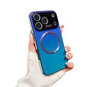 XKrmp Gradient Glass-Gloss Case for iPhone 17 Pro MAX, Full Camera Lens Protector, Shockproof Airbag for Ultimate Drop and Scratch Protection (D,For iPhone 14 Pro MAX)