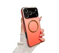 XKrmp Gradient Glass-Gloss Case for iPhone 17 Pro MAX, Full Camera Lens Protector, Shockproof Airbag for Ultimate Drop and Scratch Protection (A,For iPhone 16 Pro)