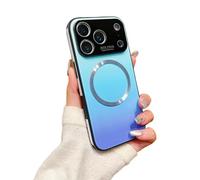 XKrmp Gradient Glass-Gloss Case for iPhone 17 Pro MAX, Full Camera Lens Protector, Shockproof Airbag for Ultimate Drop and Scratch Protection (E,For iPhone 13 Pro)