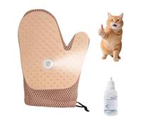 XKrmp Grooming Mist Glove for Pets, Thickened Strong Pet Spray Gloves - Anti Static, No Fly Away Hair, Loose Hair Removal & Detangling, for Cats & Dogs (#1)