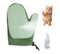 XKrmp Grooming Mist Glove for Pets, Thickened Strong Pet Spray Gloves - Anti Static, No Fly Away Hair, Loose Hair Removal & Detangling, for Cats & Dogs (#2)