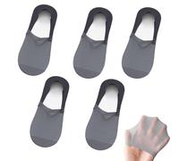 XKrmp Invisible Socks for Women & Men: No Show Sock, Ultra Low Cut Liner Socks - Breathable Mesh, for Flats & Boats (#2 5PCS)