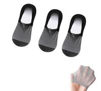XKrmp Invisible Socks for Women & Men: No Show Sock, Ultra Low Cut Liner Socks - Breathable Mesh, for Flats & Boats (#1 3PCS)