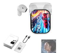 XKrmp NE20 Earbuds : Ai NE20 Translation Earbud Real Time for 140 Languages , Bluetooth 6.0 Connectivity, HD Stereo Sound, IPX6 Waterproof & Touch Control - Travel Bluetooth Earphones (#2)