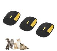 XKrmp Pet Hair Remover Electrostatic Gloves, Upgraded Animal Fur Removal Tool, Reusable Washable Cat & Dog Hair Remover, for Couch, Furniture, Carpet, Curtain, Pet Grooming (3PCS)