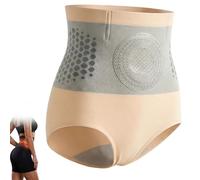 XKrmp Thermogenic Fat Burning Sculpting Shorts-High Waist Tummy Control Shapewear,Seamless Butt Lifting Yoga Pants for Women (Nude,XL)
