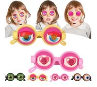 XKrmp Winking Blinking Glasses, Kinetic Crazy Eyes with Adjustable Strap, Funny Prank Prop, Novelty Gag Gifts & Silly Party Favors for Men Women (Mixed# 8)