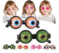 XKrmp Winking Blinking Glasses, Kinetic Crazy Eyes with Adjustable Strap, Funny Prank Prop, Novelty Gag Gifts & Silly Party Favors for Men Women (Mixed# 14)