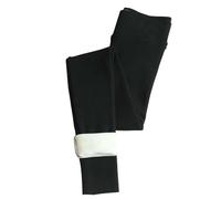 XKrmp Women’s Extra Thick Faux Cashmere Leggings - Super Warm Sherpa Lined Winter Pants Soft Stretchy Thermal Opaque Tights (Black,XXL)