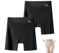 XKrmp Women's Underwear Tummy Control - 7A-Grade Ice Silk Tummy Control & Butt Lift Panties, Invisible & Breathable (2Pcs#3,3XL)