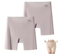 XKrmp Women's Underwear Tummy Control - 7A-Grade Ice Silk Tummy Control & Butt Lift Panties, Invisible & Breathable (2Pcs#2,XXL)