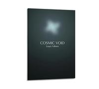 XKUGA Póster del espacio Zen Cosmic Vacío Universo Meditación Silencio Moderno Lienzo Decorativo Impresiones - Arte de pared ideal para familia, cueva de hombre, sala de juegos, dormitorio de niños y