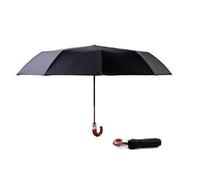 XKUN Paraguas clásico estilo inglés paraguas hombres automático 10 costillas fuerte viento resistente 3 paraguas plegable lluvia negocios hombre calidad Parasol-C