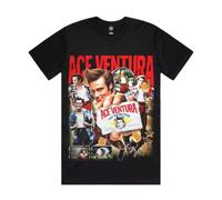 XKYYPOORWW Ace Ventura T-ShirtBlackS