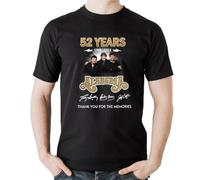 XKYYPOORWW Alabama Band 52 Years Thank You For The Memories Unisex T Shirt BlackM