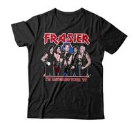 XKYYPOORWW Frasier I'm Listening Tour '97 Tshirt Unisex & Kids - Funny Parody RockBlackL
