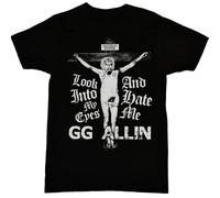 XKYYPOORWW GG Allin Shirt Cotton Unisex T-ShirtBlackM