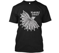 XKYYPOORWW Limited Popular Xiu Xiu Ignore Grief American Music Graphic T-ShirtBlackS
