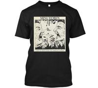 XKYYPOORWW Popular Minutemen Buzz or Howl Under The Influence of Heat T-ShirtBlackM