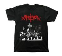 XKYYPOORWW SARCOFAGO Band Concert Album Music Unisex T-Shirt All Size BlackXL
