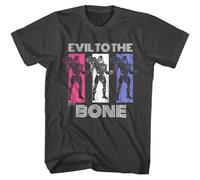 XKYYPOORWW Skeletor Evil to The Bone Men's T Shirt Havoc Staff Bad Villain MastersBlackM