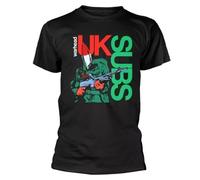 XKYYPOORWW UK SUBS 'Warhead' () T-SHIRTBlackL