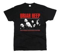XKYYPOORWW Uriah Heep Men T-ShirtBlackM