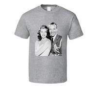 XKYYPOORWW You'Ll Never Get Rich Rita Hayworth Fred Astaire T ShirtGreyXL