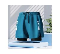 (XL-Blu (Costume da bagno anti-esposizione) Costume da bagno da uomo di alta qualità, costume da bagno