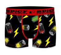 XL Calzoncillo boxer unitario Spicy para hombre - microfibra - 92% poliéster, 8% elastano, modelo T680-6