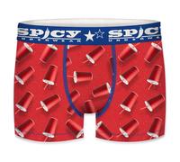 XL Calzoncillo boxer unitario Spicy para hombre - microfibra - 92% poliéster, 8% elastano, modelo T681-1