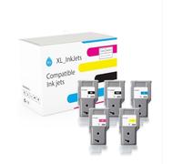 XL-Ink Cartuchos de tinta compatibles con Canon PFI-320 High Capacity 5 Colour Ink Cartridge Multipack (MBK, BK, C, M, Y)
