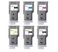 XL-Ink Compatible con Canon PFI-207 (2 x PFI-207MBK, BK, C, M, Y) 6 Unidades