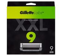 XL LAMETTE DA BARBA per RASOIO UOMO, 9 RICAMBI da 5 Lame, Comfort e profondità, Compatibile con i Rasoi Gillette Labs