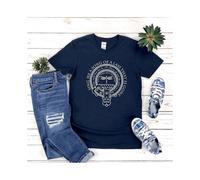 (XL,navy blue)Sing Me A Song of A Lass That Is Gone T Shirt Outlander Book Series Shirt Jamie Fraser T-Shirt Women Graphic Tee Casual Tops