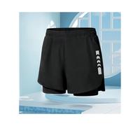 (XL-Nero (Costume da bagno anti-esposizione) Costume da bagno da uomo di alta qualità, costume da bagno