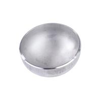 XL-SAI 1 unidad de diámetro exterior 19/25/ 32/38/ 45/48 /51/57 /60/63 /76/89/ 102 /108mm OD tapa de extremo de cabeza ciega de tubo de acero inoxidable 304 accesorio Industrial(2mm Wall,57mm OD
