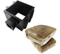 XL Sand Casting - Juego de 4 pines (4 unidades, 4 x 4 x 4, interior de 2 kg, arena)