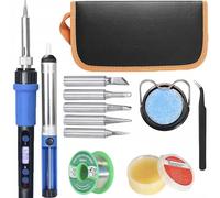 XL Set 100W Tabla de soldadura con manos LCD ajustable hasta 500 ° C en la bolsa