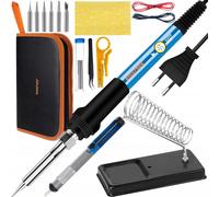 XL Set 60W Oficina de soldadura eléctrica ajustable de mano hasta 450 ° C en una bolsa