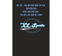 XL Sports Pod Word Search: Terms from football, hockey, baseball, and basketball, fun gift, puzzle, men, women, kids, 6x9 inch, 50 plus games