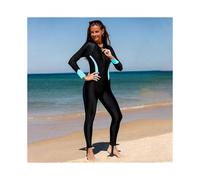 (XL)Womens Long Sleeve Swimwear with Padded Bra - Quick-Dry Tummy Control Swimsuit for Snorkeling, Surfing, Diving & Spa _s